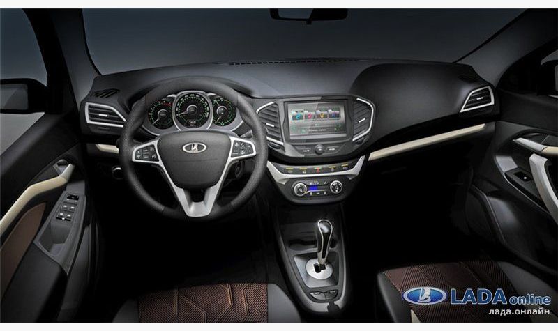 Фото салона лада веста прототип