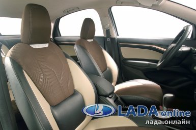 фото салона лада веста прототип