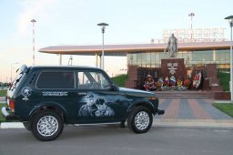 аэрография на лада 4х4