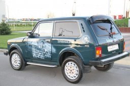 аэрография на лада 4х4 (нива)