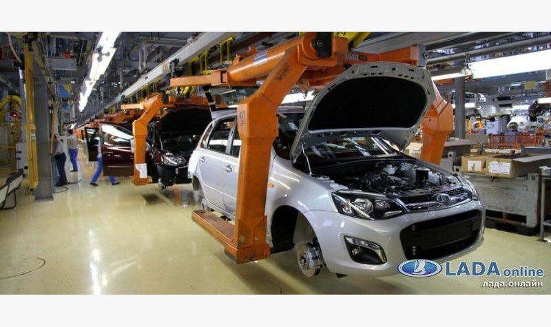 производство лада калина 2