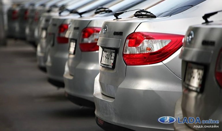 Продажи автоваза в 2014 году