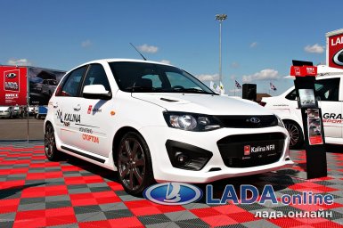 жабры на капоте лада калина nfr