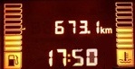 Пробег за поездку.