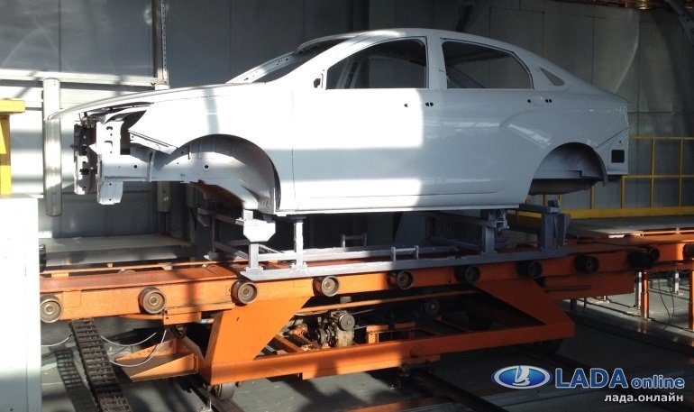 Какие будут первые цвета Лада Веста