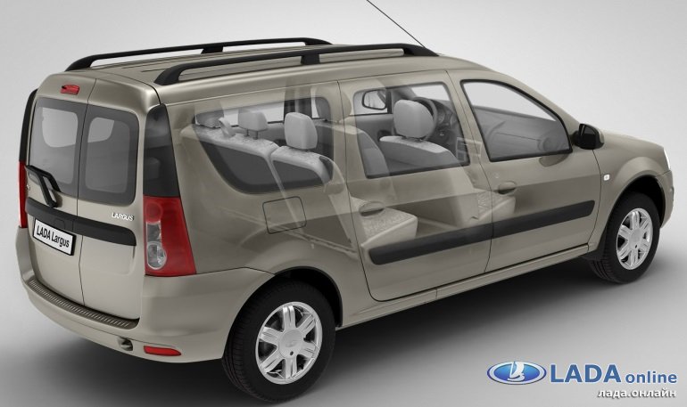 Фото Лада Ларгус 5 мест
