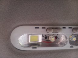 светодиодная плата в плафоне салона лада ларгус