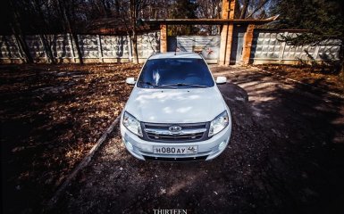 Любительские фото Лада Гранта седан
