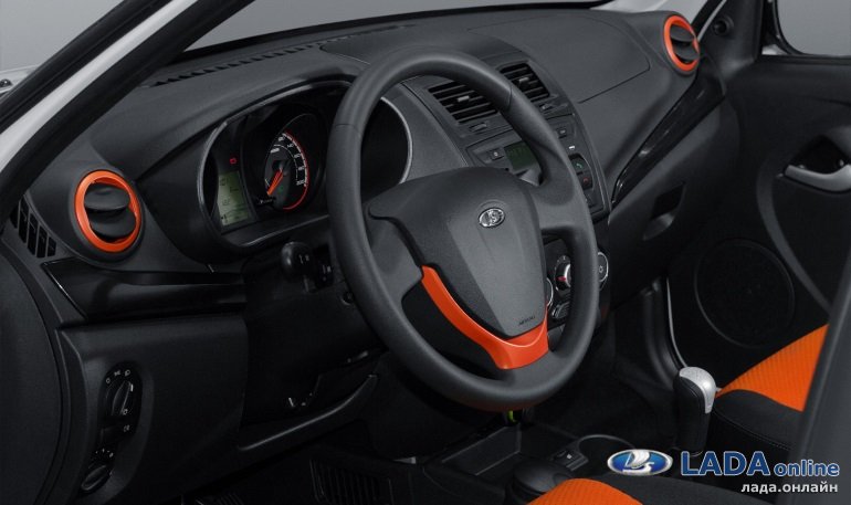 Фото салона Лада Калина 2015 года (Кросс) Фото салона Лада Калина 2015 года (Кросс)