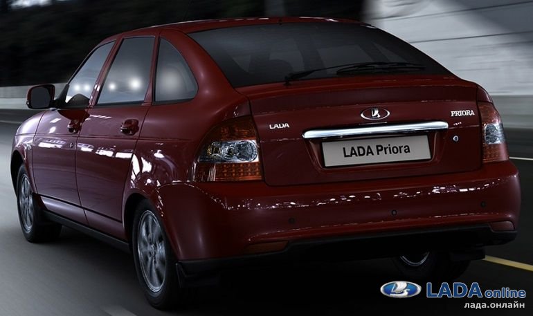 Фото Лада Приора хэтчбек 2014 год