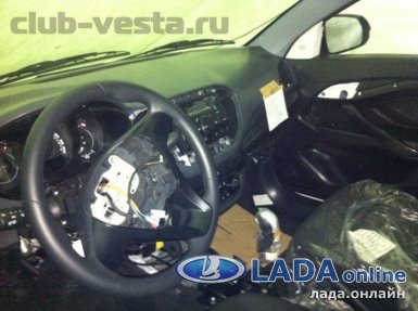 Шпионские фото салона Лада Веста