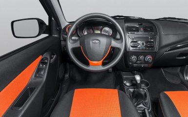 Фото салона Лада Калина 2015 года (Кросс)