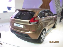 фото lada xray вид сзади
