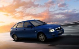 Фото Лада Приора хэтчбек 2014 год