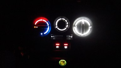 доработанная подсветка блока управления печкой лада гранта и лада калина