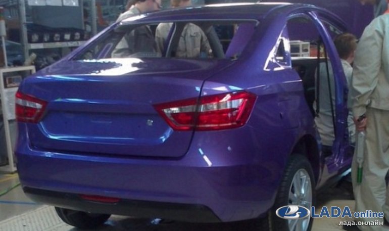 Очередные шпионские фото Лада Веста