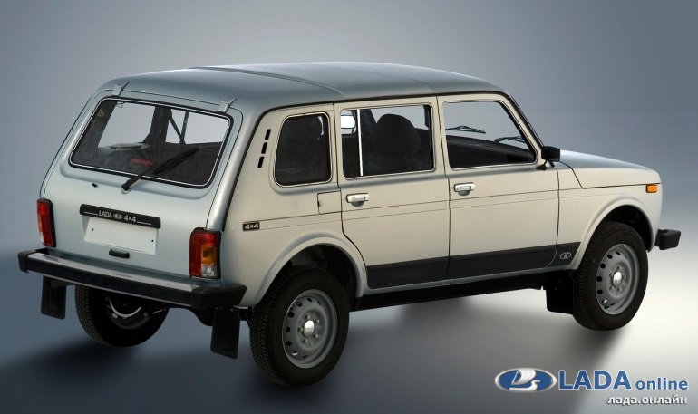 Пятидверная Lada 4x4 получит новую комплектацию