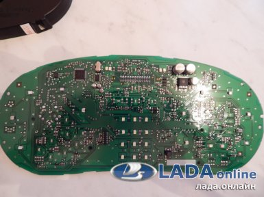 плата комбинации приборов лада гранта и лада калина 2