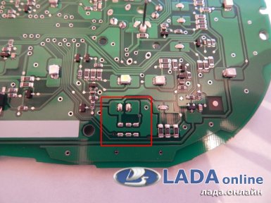 место для доработки комбинации приборов лада гранта и лада калина 2