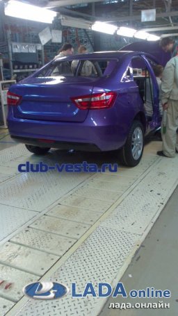 Очередные шпионские фото Лада Веста