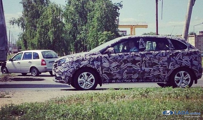 Испытания Lada XRay в Тольятти Испытания Lada XRay в Тольятти