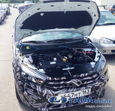 Фото предсерийных Лада Веста