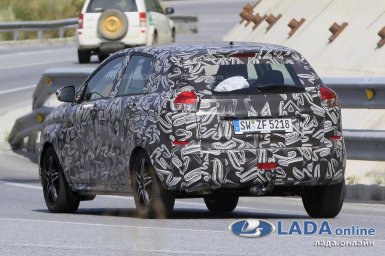 Новые фото Лада Икс Рей из Испании