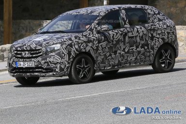 Новые фото Лада Икс Рей из Испании