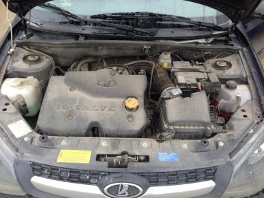 моторный отсек лада калина 2 без уплотнителя капота