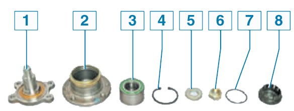 Схема задней подвески Лада Приора