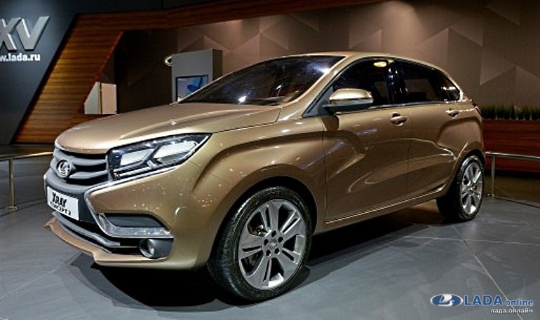 Фото Lada XRay без камуфляжа