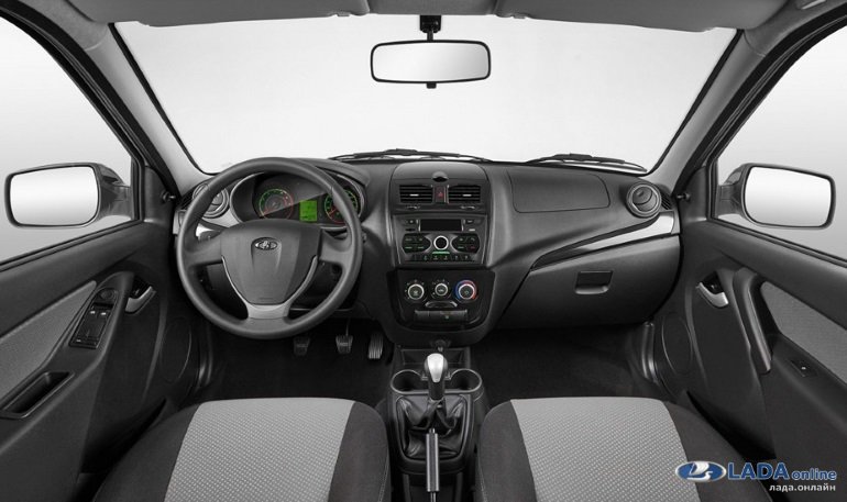 Салон Лада Калина Кросс поменяет цвет с оранжевого на серый