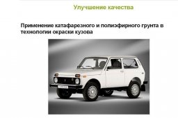 доработка окраски кузова лада нива