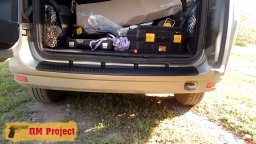 защита бампера лада ларгус