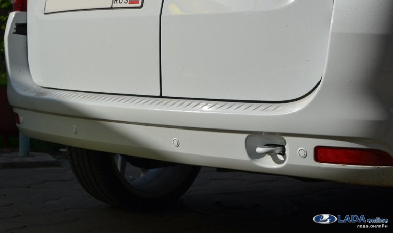 Установка парктроника на Лада Ларгус Установка парктроника на Лада Ларгус