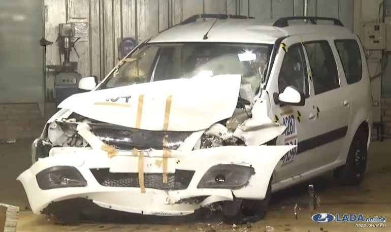 Видео краш-тест Лада Ларгус (EuroNCAP и ЕЭК ООН) Видео краш-тест Лада Ларгус (EuroNCAP и ЕЭК ООН)