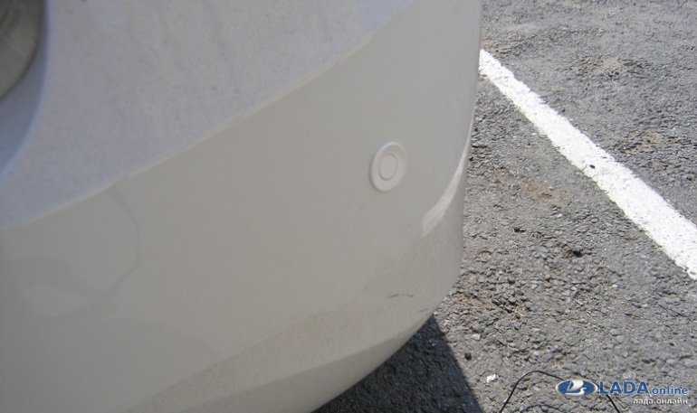 Установка парктроника на автомобиль LADA Установка парктроника на автомобиль LADA