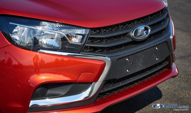 Внешний вид (экстерьер) Лада Веста Comfort (серийный авто)