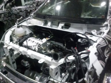 Тестовый модели Лада Веста уничтожили