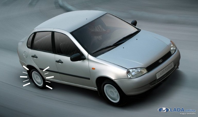 Стук и скрип сзади при торможении на автомобилях LADA Стук и скрип сзади при торможении на автомобилях LADA