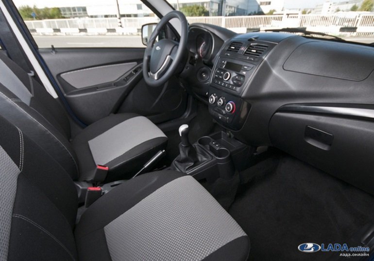 серый салона Лада Калина Кросс