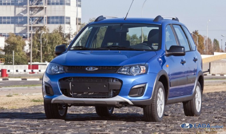 Новый цвет Лада Калина Кросс называется синий металлик Новый цвет Лада Калина Кросс называется синий металлик