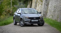 тест-драйва Лада Веста в Италии