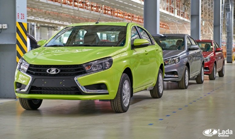 Производство Лада Веста идет с опережением графика