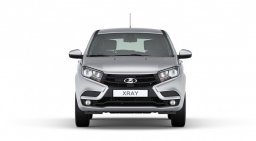 Официальные фото серийного хэтчбека Lada XRAY «Люкс» спереди