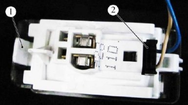 штатный плафон освещения бардачка лада ларгус