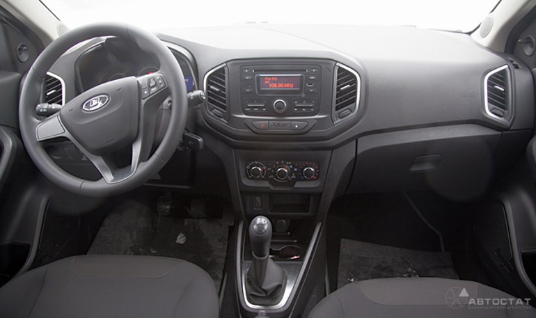 Фото салона Lada XRAY в базовой версии «Optima»