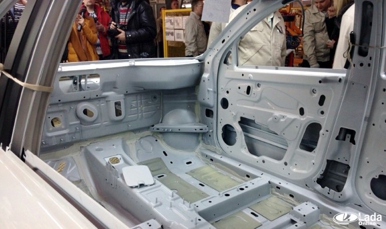 Перед краш-тестом EuroNCAP кузов Лада Веста усилят