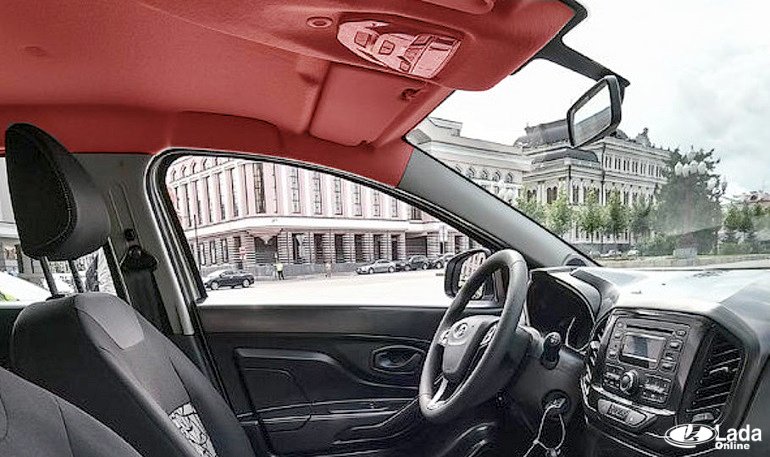 Как снять обшивку потолка Lada XRAY