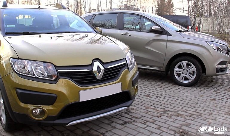 Сравнение Lada XRAY и Renault Sandero Stepway Сравнение Lada XRAY и Renault Sandero Stepway